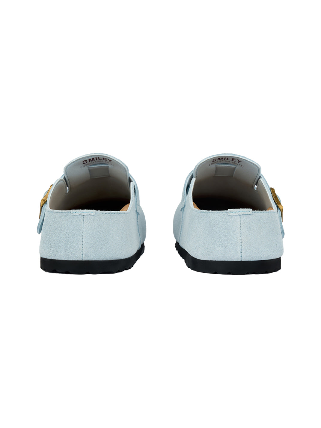 SMILEY | Smiley Platform Slip-On Buckle Slides-Blue - PSYLOS 1, SMILEY | Smiley Platform Slip-On Buckle Slides-Blue, Slippers, SMILEY•JAPAN, PSYLOS 1